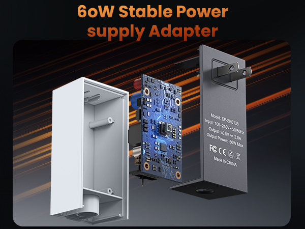 60W Power Supply for Starlink Mini