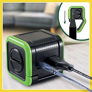 LeapMove is easy to set up with provided cords and an easy way to mount to the top of the screen.