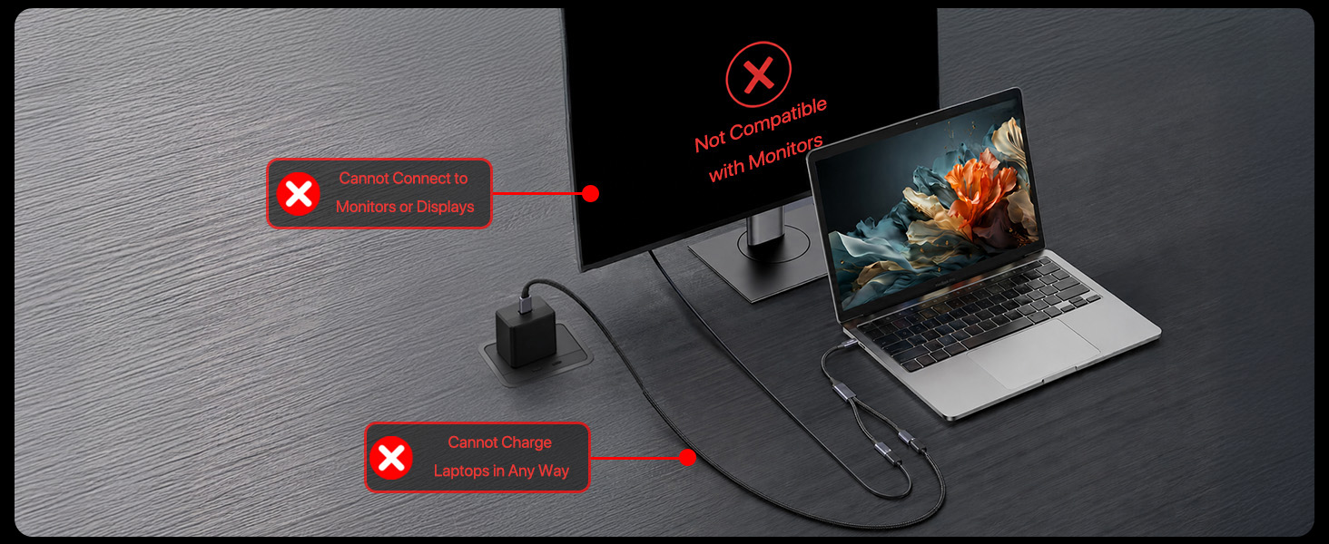 USB-C to USB-C Splitter