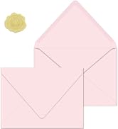 YINUOYOUJIA 100 Pack 5x7 Envelopes with golden stickers(100,pink) | A7 Invitation Envelopes Self ...