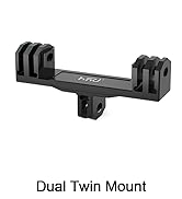 HSU Aluminum Dual Twin Mount Adapter for GoPro