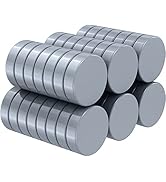 SMARTAKE 45 Pcs Refrigerator Magnets, Small Round Fridge Magnets, Multi-Use Premium Neodymium Off...