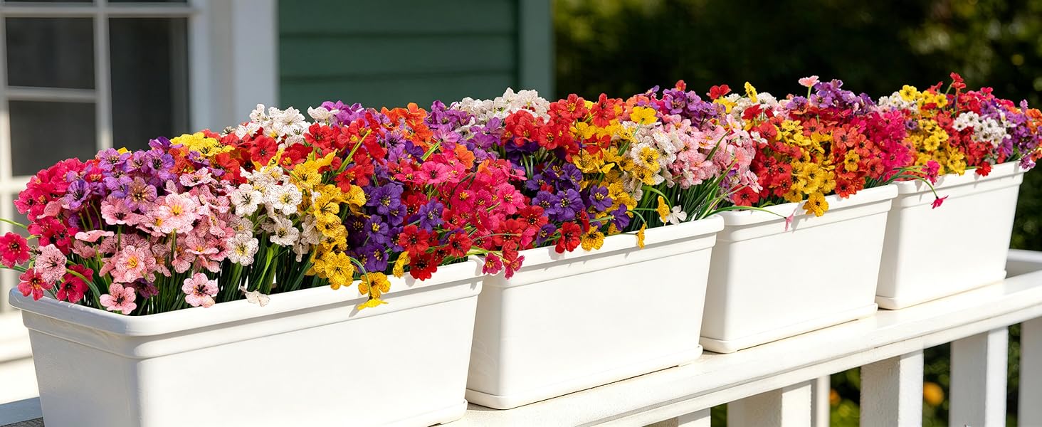 Artificial Flowers for Outdoors