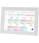 Pomya 10.1 Inch Digital Calendar & Chore Chart, 1920 * 1080 P Full HD Touchscreen Interactive Dis...