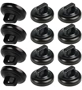 CANAANIN Magnet Zip Tie Mount Magnetic Zip Ties Mount Clips Base Holder Strong Multipurpose Wire ...