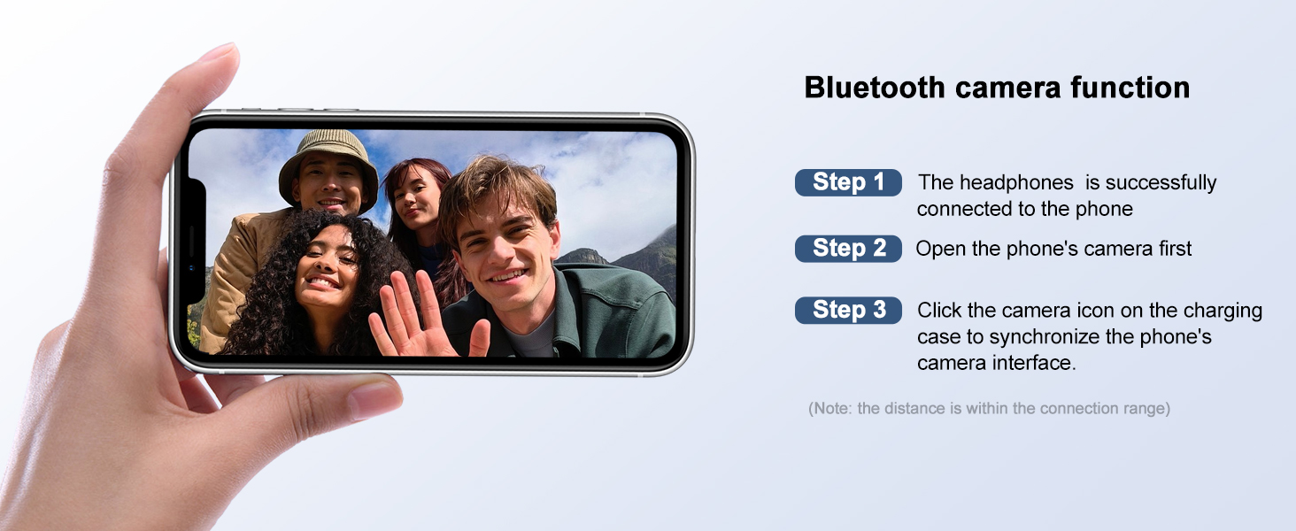 Smartphone held horizontally