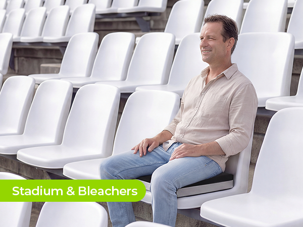 stadium bleachers