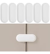 Fursafe&Q Baby Proof Cabinet Locks, Child Safety Locks Adhesive Drawer Lock for Fridge Ovens Dres...