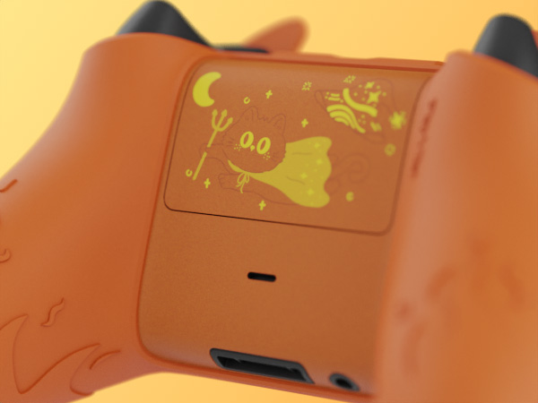 Kawaii Anti-Slip Controller Skin Grip Protector for Xbox Core Wireless Controller with Thumb Grips