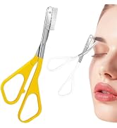 Eyebrow Trimmer Scissor with Comb, 2026 New Eyebrow Scissors for Women, Stainless Steel Precision...