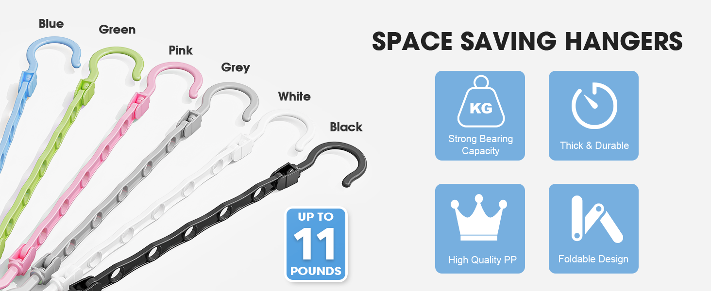 hangers space saving organizer saver clothes closet organization storage hanging