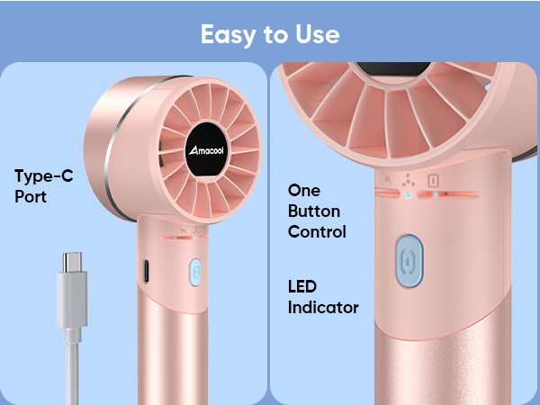 long lasting battery powered fan