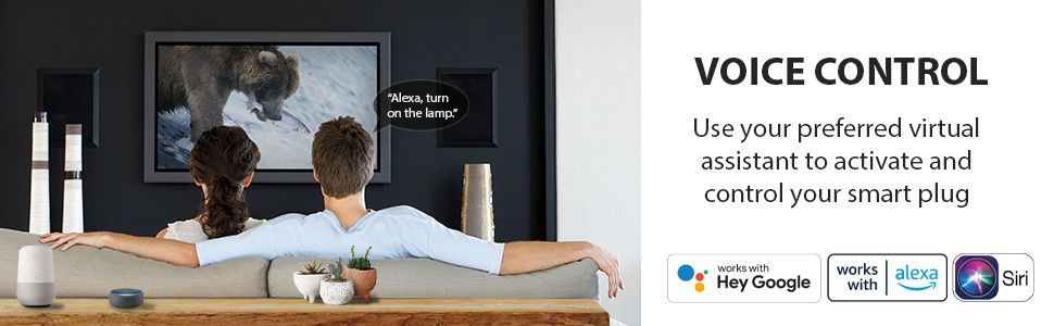 Voice Control, Smart Plugs, Smart Wi-Fi Plugs, Alexa, Siri, Google Assistant, Energizer, Plugs,