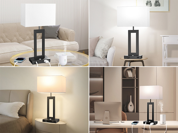 bedroom nightstand table lamps