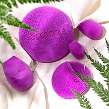 EcoTools, cruelty-free & vegan, sponges, makeup blender