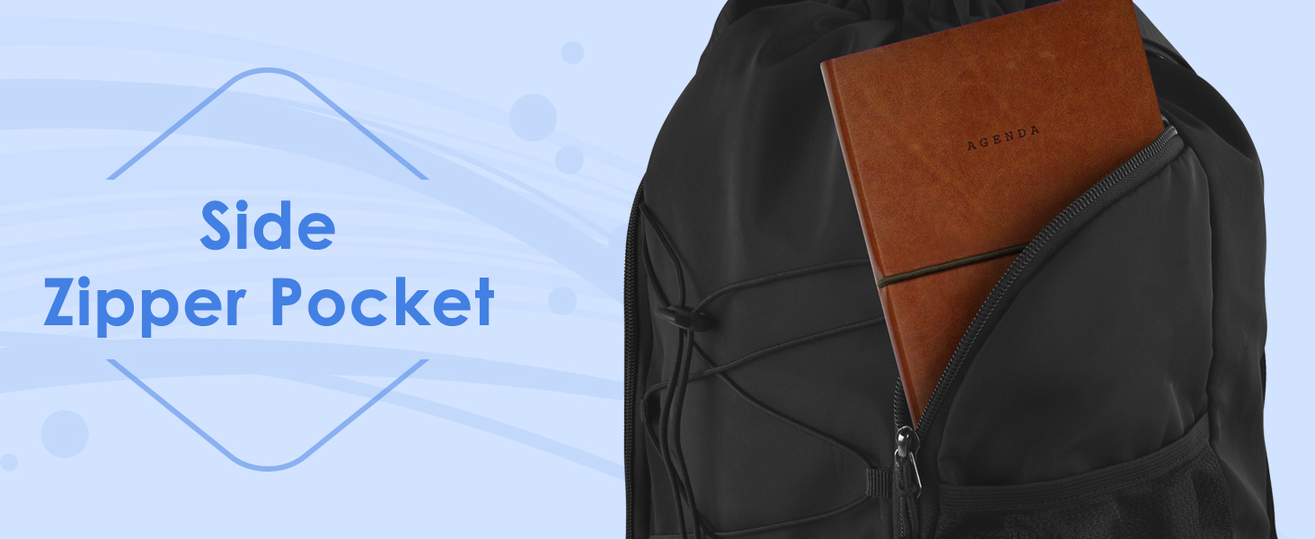 drawstring backpack