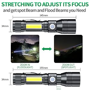 Zoomable flashlight