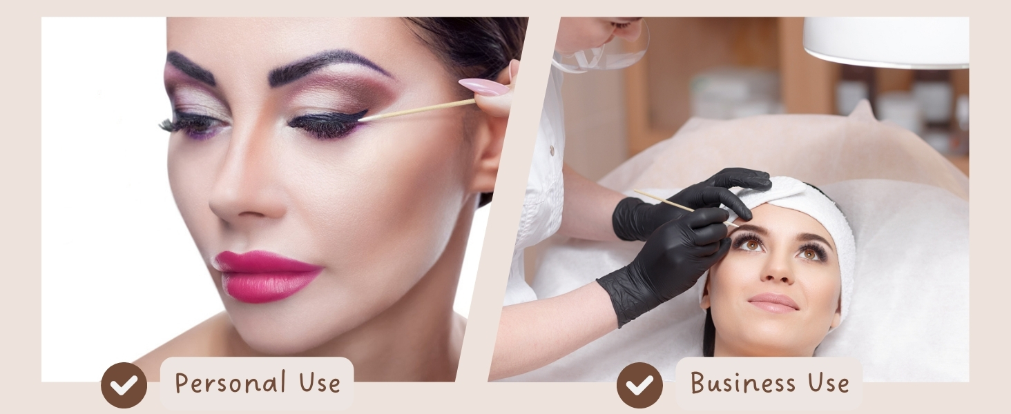 microblading cotton swabs