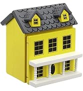 Abaodam Miniature House Model Little House Miniature Cottage Putz Houses Christmas Wood House Mod...