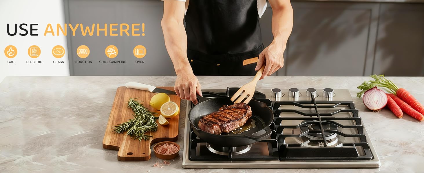 cast iron skillet