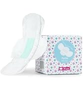 PurComfy Teens Period Pads with Wings for Tweens, Organic Cotton Sanitary Pads for Teen Girls 9-1...