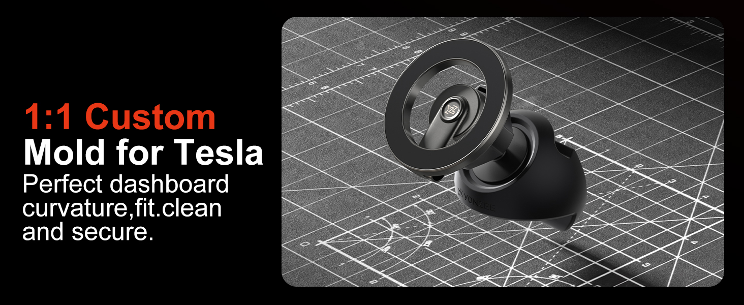 tesla phone mount