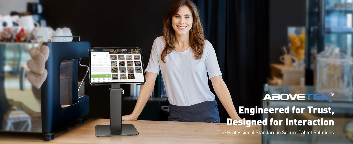 Anti-Theft iPad Kiosk Stand