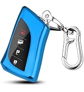 Mild East for Lexus Key Fob Cover, Soft TPU Car Key Cover Compatible with 2018-2025 ES250 ES350 G...