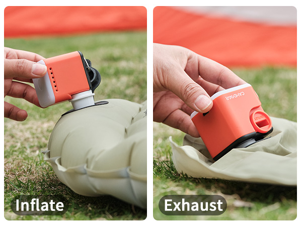 portable mini air pump inflate deflate