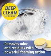 MIGHTY CLEAN Garbage Disposal Cleaner And Deodorizer Tablets 24 Pack - 1 Year Supply Kitchen Sink...