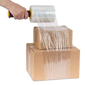 Stretch Wrap - Industrial Clear Plastic Stretch Wrap Film for Pallet Wrap, Moving Supplies Stretch