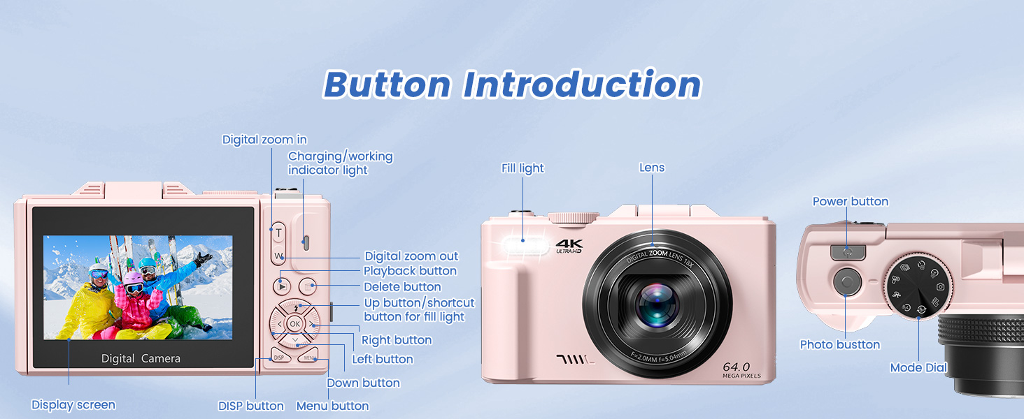digital camera with flash