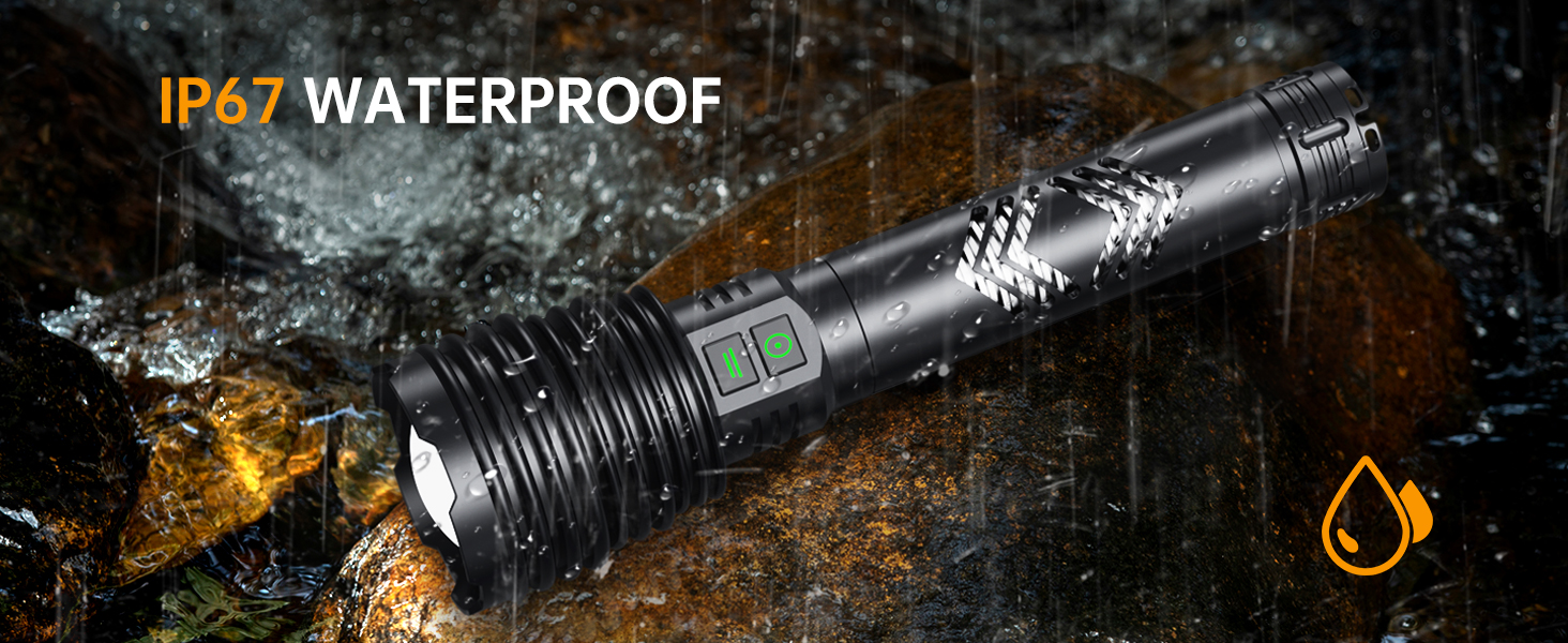 waterproof flashlight