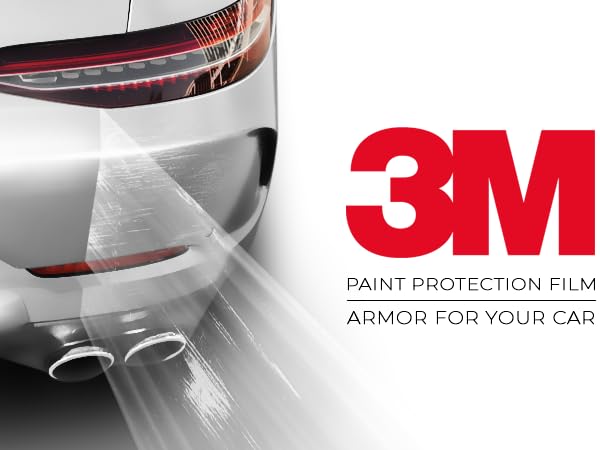3M Scotchgard Clear Paint Protection Film cut to any size and shape required, transparent top-coat