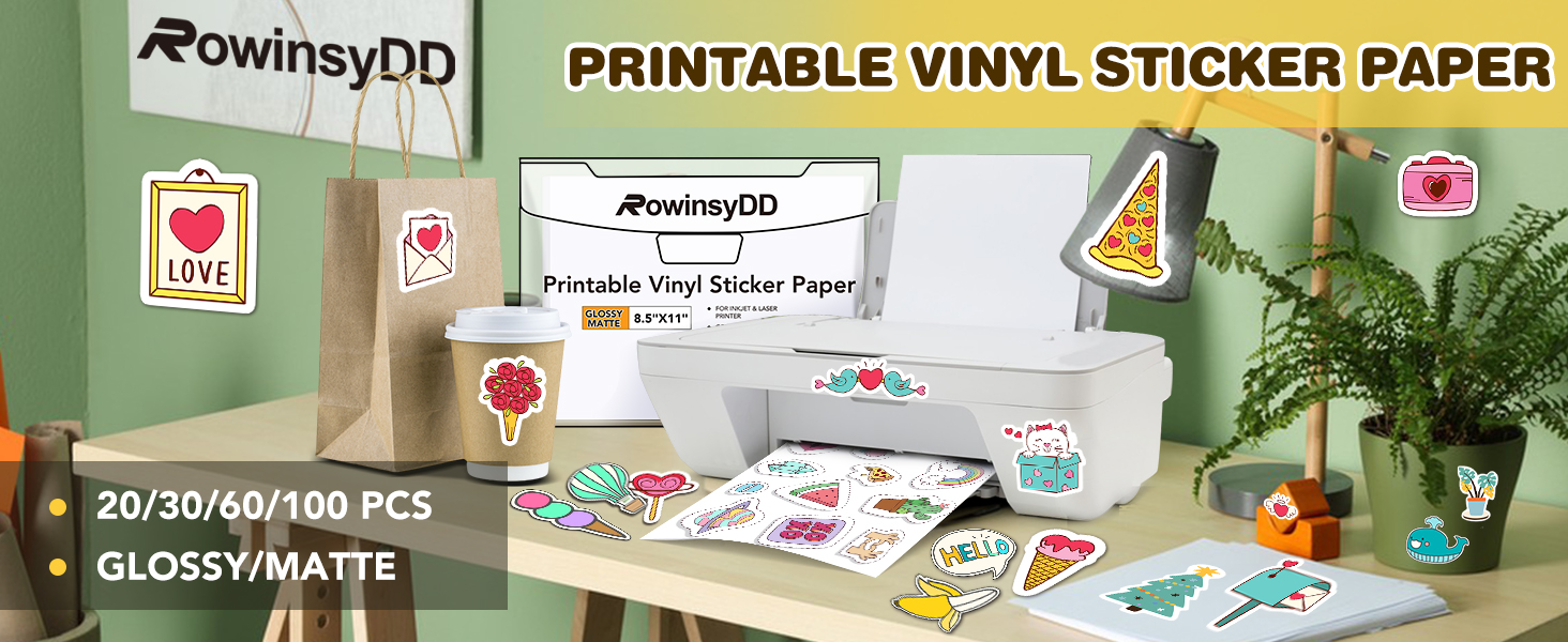 printable vinyl sticker paper
