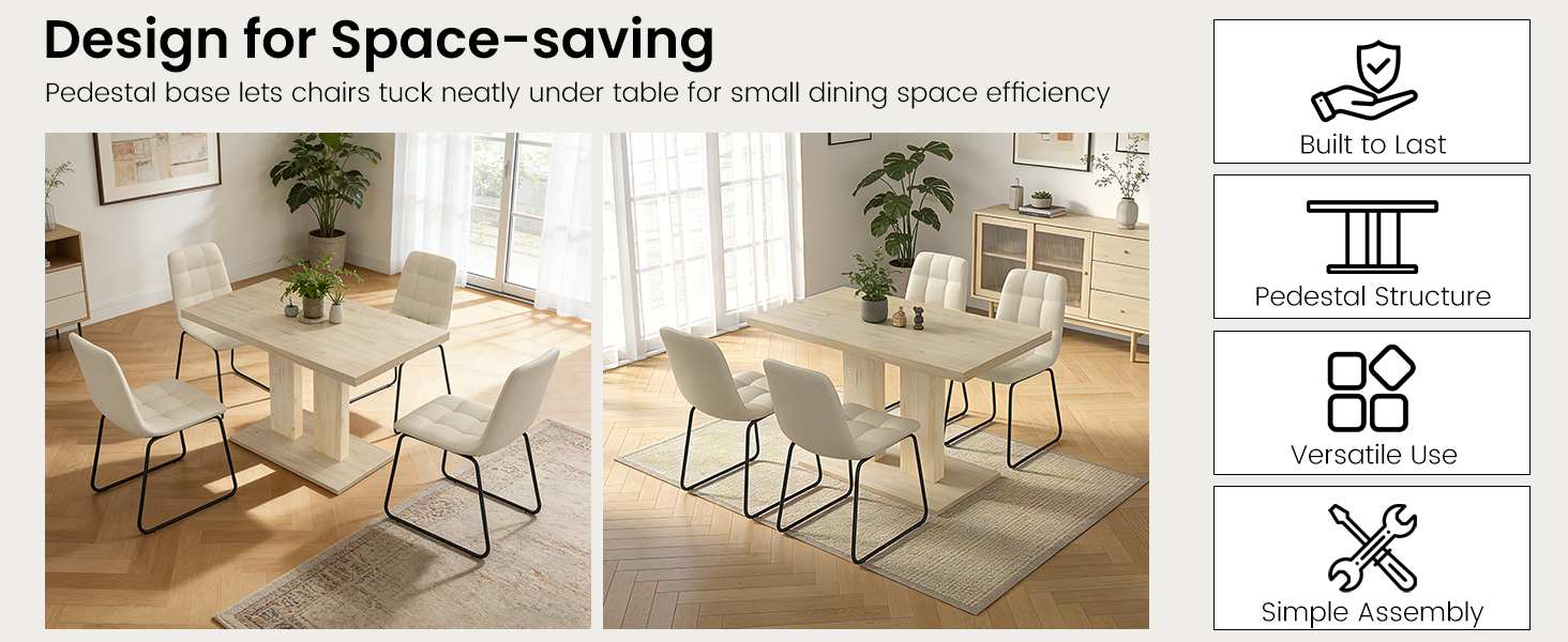 Modern Dining Table Set