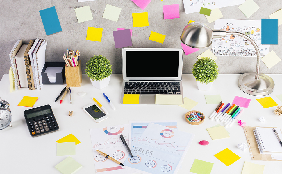 sticky notes