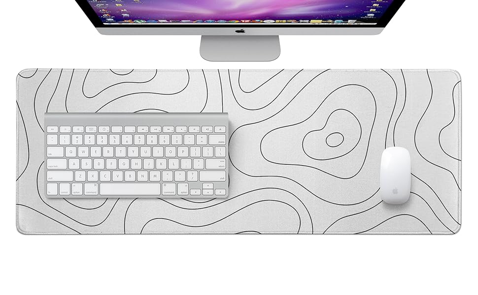 Large Mouse Pad Keyboard Pad Desk Pad
