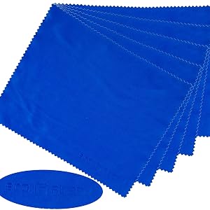 Microfiber Cloths Glasses, Camera Lenses, iPad, Tablets, Phones, iPhone, Laptops, LCD Screens
