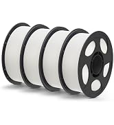 ANYCUBIC Matte PLA Filament Bundle 4KG, 3D Printing PLA Filament 1.75mm Dimensional Accuracy +/- ...