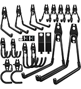 Kodreat 18 Pack Garage Hooks Heavy Duty - Anti-Slip Coating, Garage Storage Hooks for Hanging Bik...