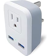 UK Ireland Power Plug Adapter, Type G Travel Adapter for US to London England Scotland British Ho...