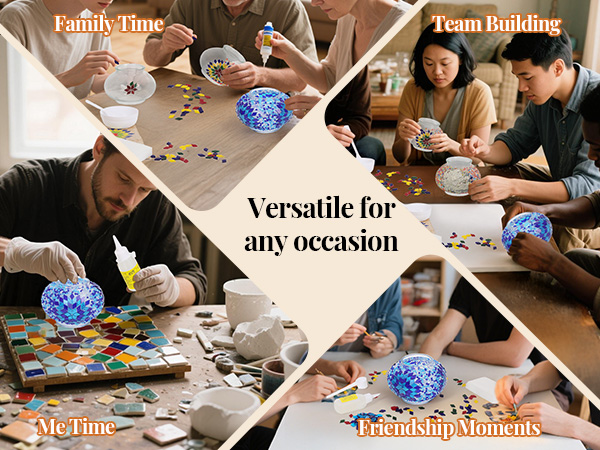 DIY Handmade handCrfat Antique Moroccan Stained Glass Turkish Mosaic table Lamp Kit for Adults
