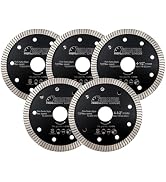 SHDIATOOL Super-Thin Diamond Saw Blade, 4-1/2- Inch (115mm) Porcelain Cutting Disc for Tile Ceram...