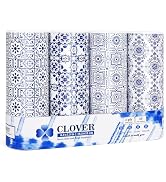 Car Tissue Holder with Facial Tissues Bulk,Travel Tissues, Round Tissue Box for Car, 4 Tubes Car ...