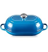 Le Creuset Enameled Cast Iron Signature Oval Bread Oven, 11.5 inch, Marseille