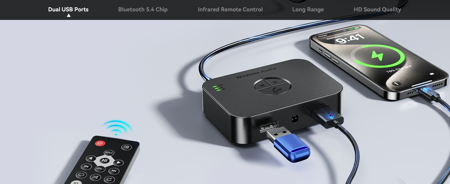 bluetooth adapter for old receiver;bluetooth receiver for home stereo