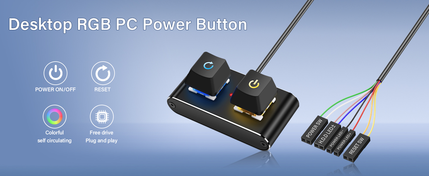 Case Accessories External PC/ATX Switch