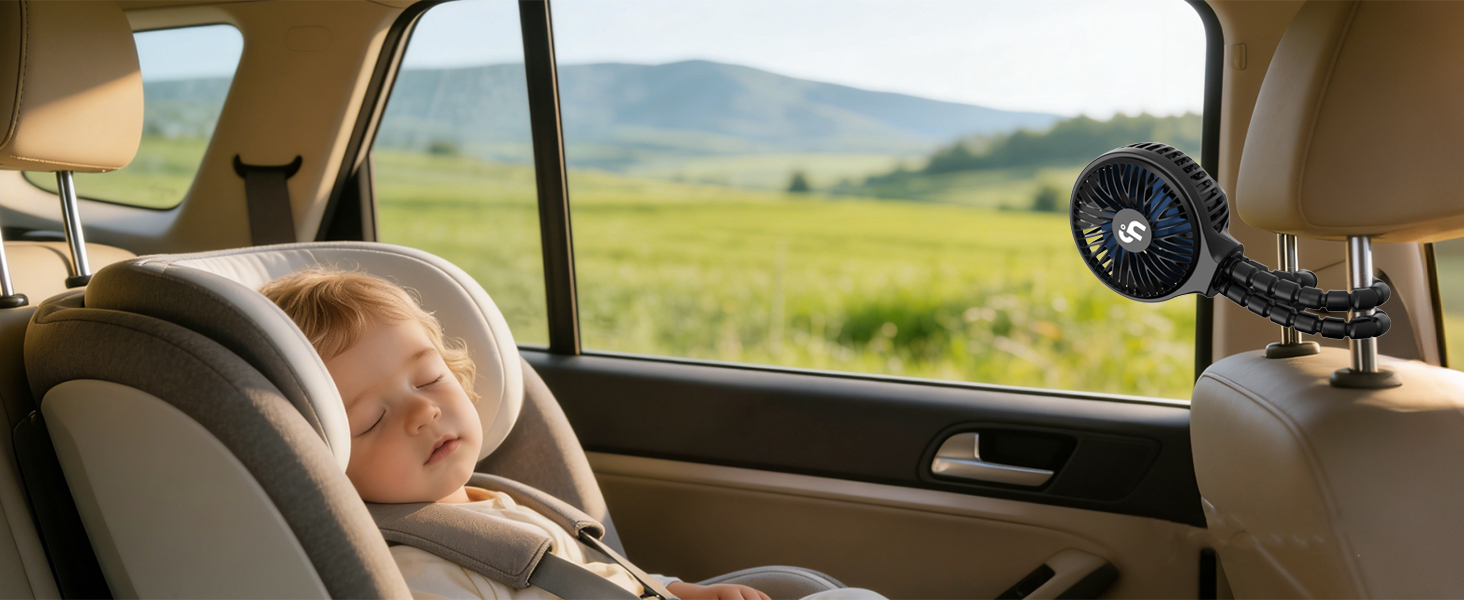 Car Seat Fan