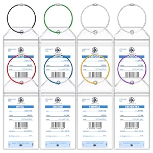 MSC Cruise Luggage Tag Holders